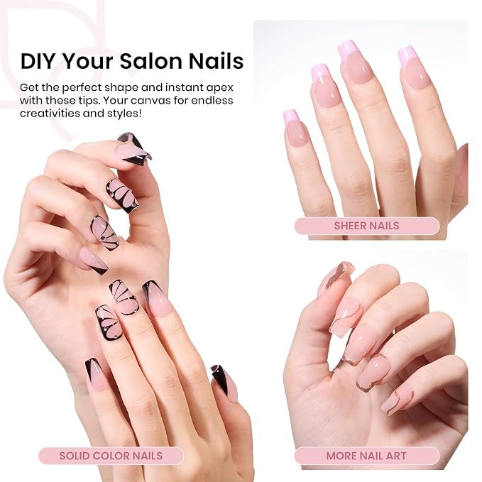 1 - Tipex Nails Only | Short Coffin | 192