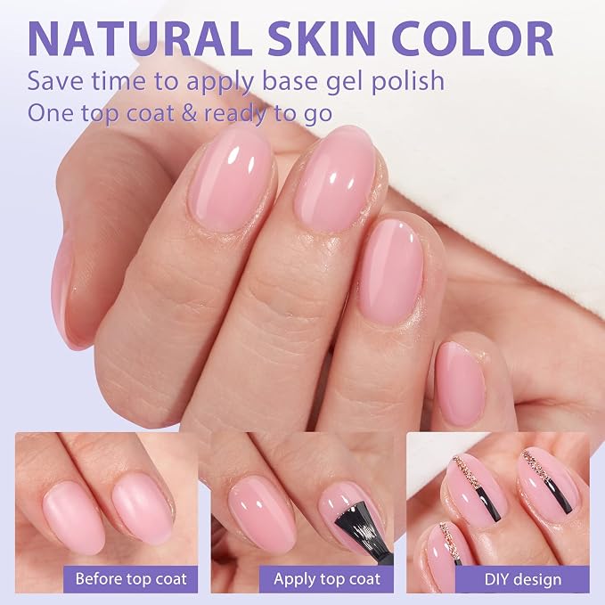 Pink Extra Short Almond