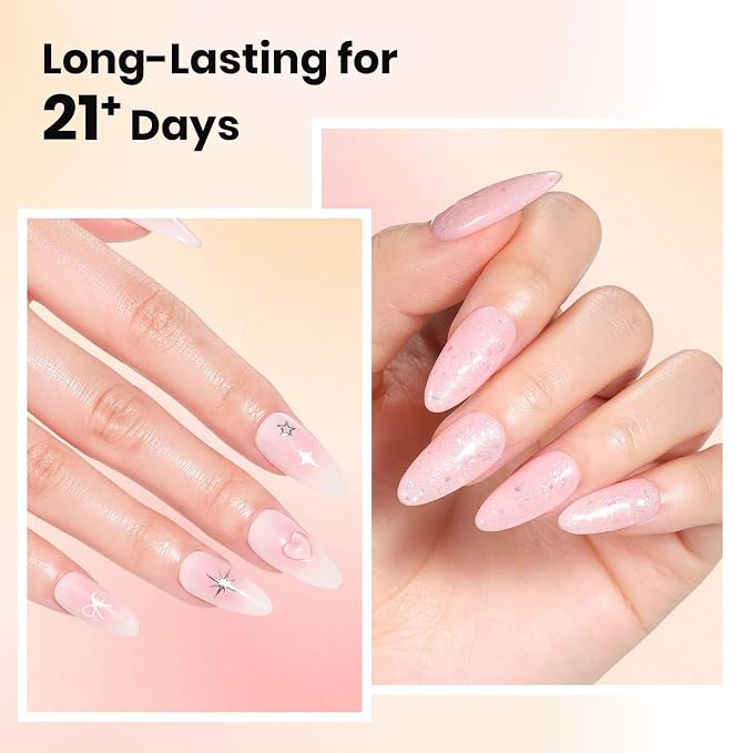 Neutral Sheer French Tips