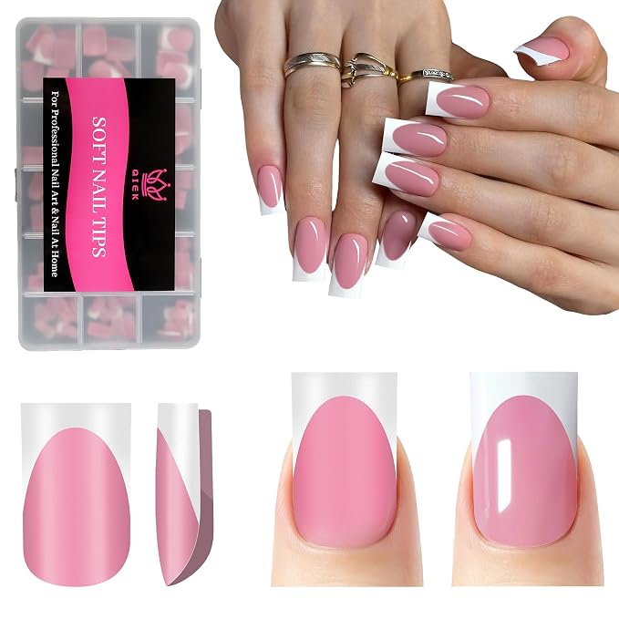 1-Deep Pink + White