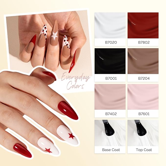 Top Toat and Base Coat Classic Basic Colors