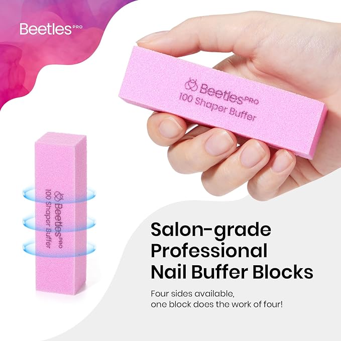 50 Pcs Nail Buffer Sanding Block 100 Grit