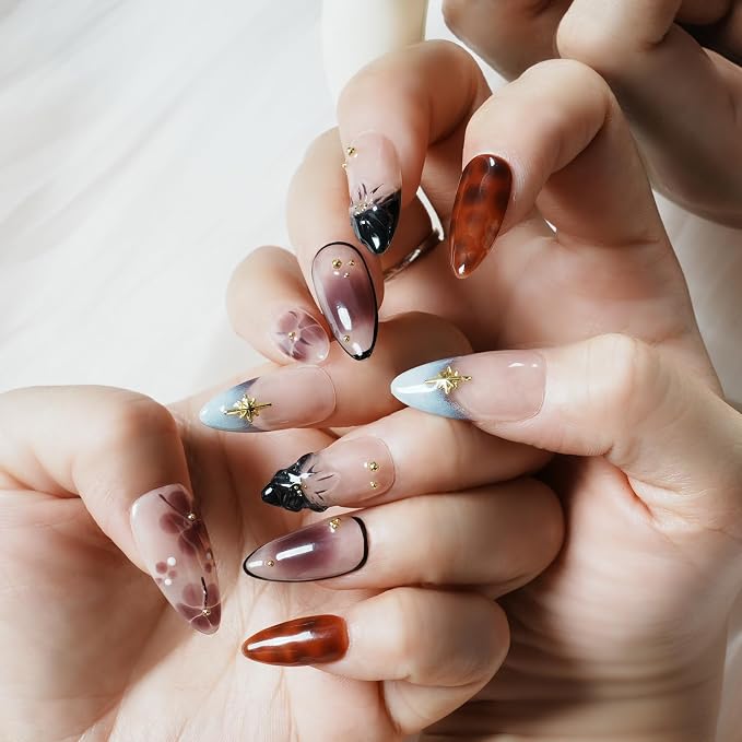 Dusk Pastel Gradient Flowers