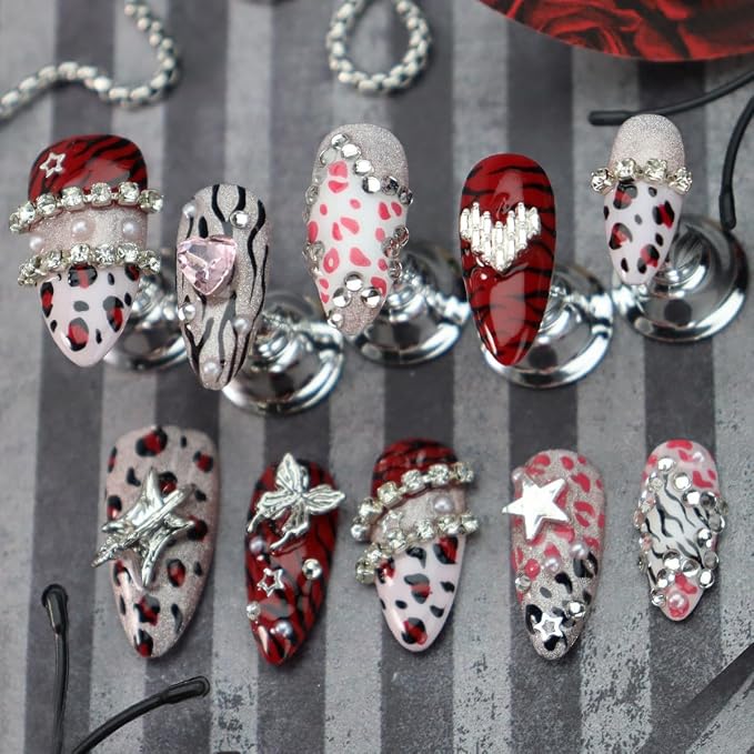 red leopard print