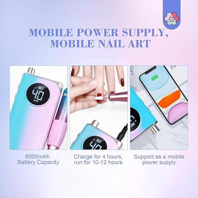 E- Purple Blue