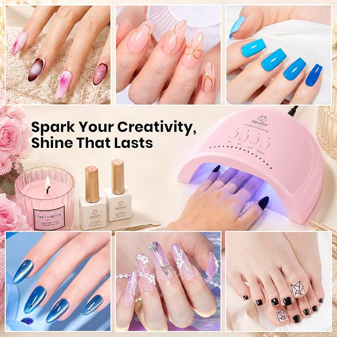 UV Nail Lamp for Hands & Feet Pink