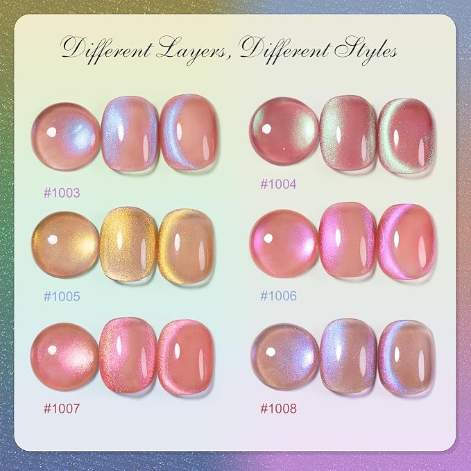 Aurora Glitter Cat Eye Set