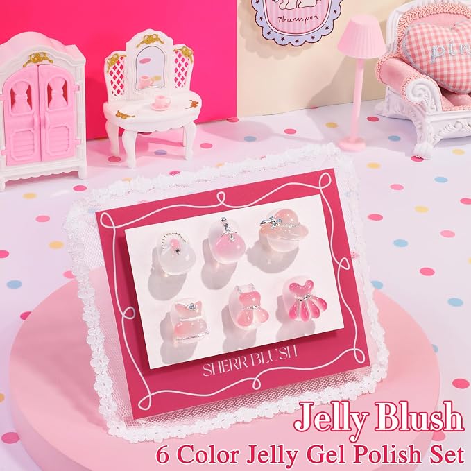 Jelly White Nude Pink