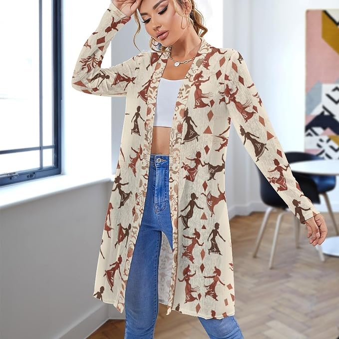 Red Aztec Pattern