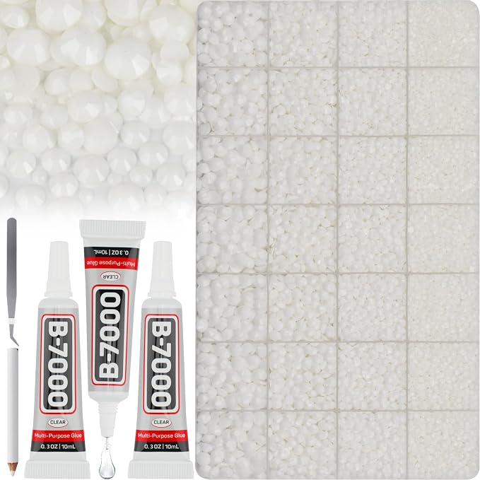Solid white 2-6mm