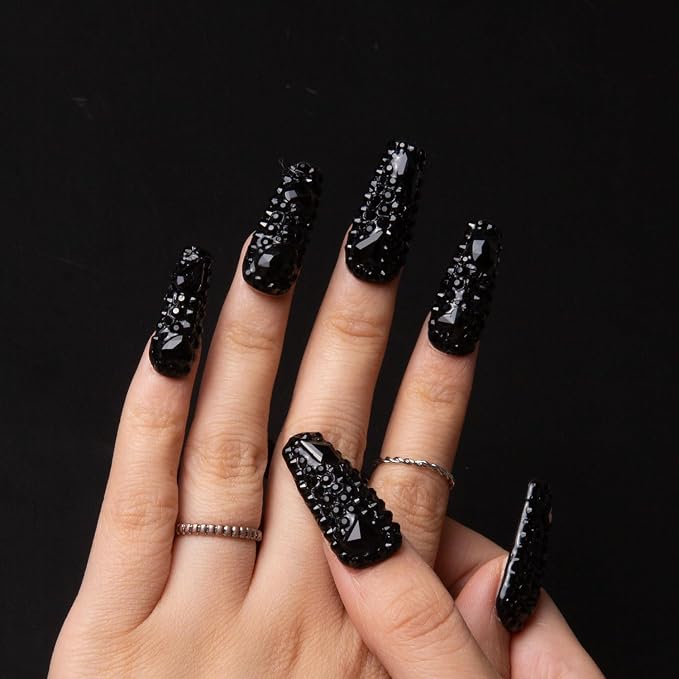Classic Black Rhinestone