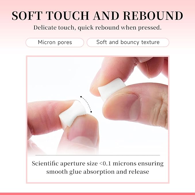 1inch/2CM Big Nail Sponges Set