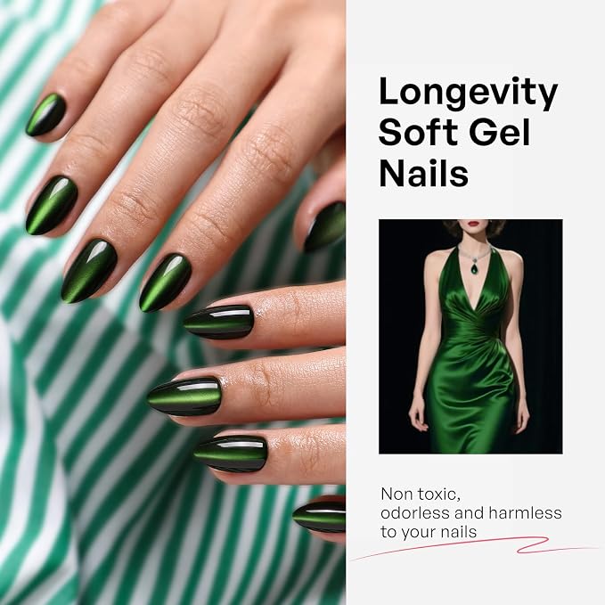1B-Green Cat Eye