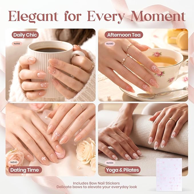Sheer Nude Pink Jelly Set | Dreamy Ballet