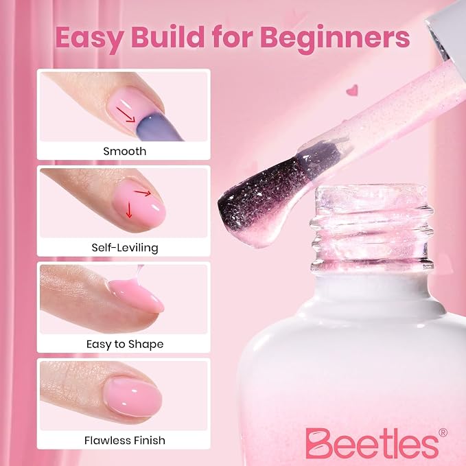 Builder Nail Gel Kit-Blush Charm