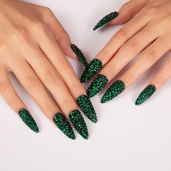 Classic Green Rhinestone