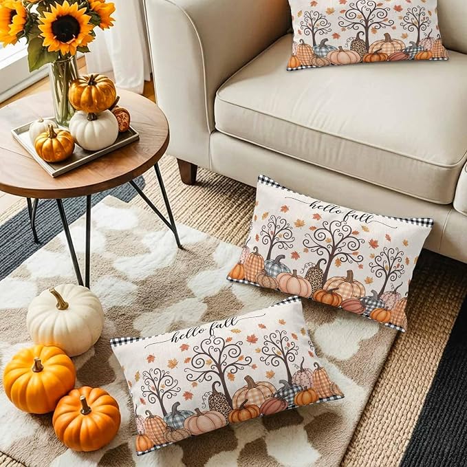 Charcoal, Pumpkin Orange, Cream, Terracotta