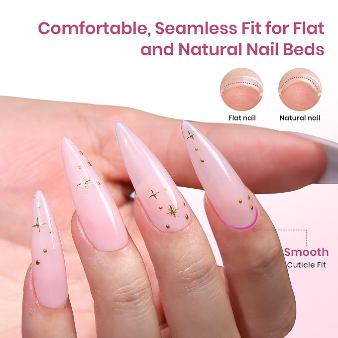 0 - Tipex Lite Nails Only | Long Stiletto | 256