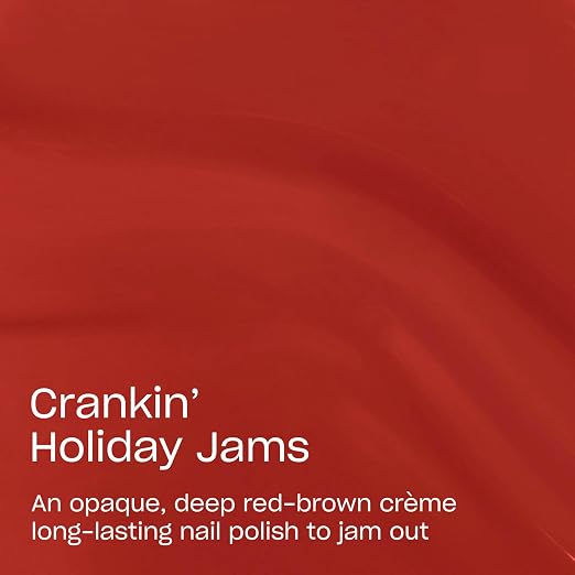 Crankin’ Holiday Jams | Opaque Dark Warm Brick Red Crème