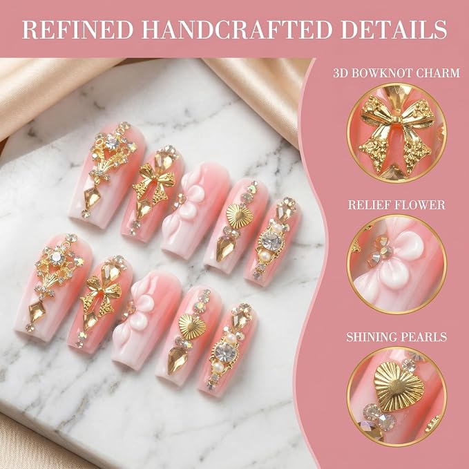 rhinestones&flowers