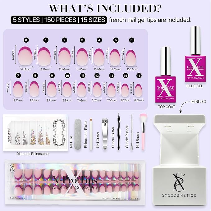 Purple - XS Almond