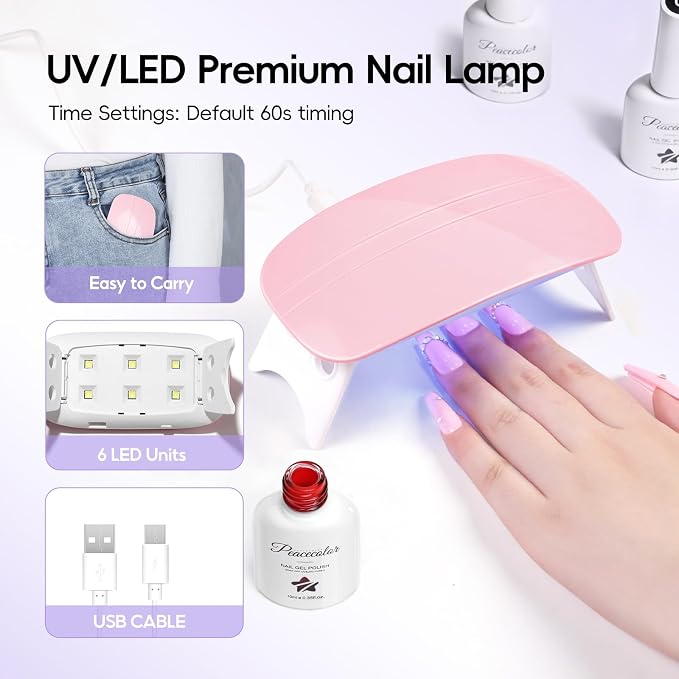 Multicolor Collection Acrylic Nail Kit with Drill