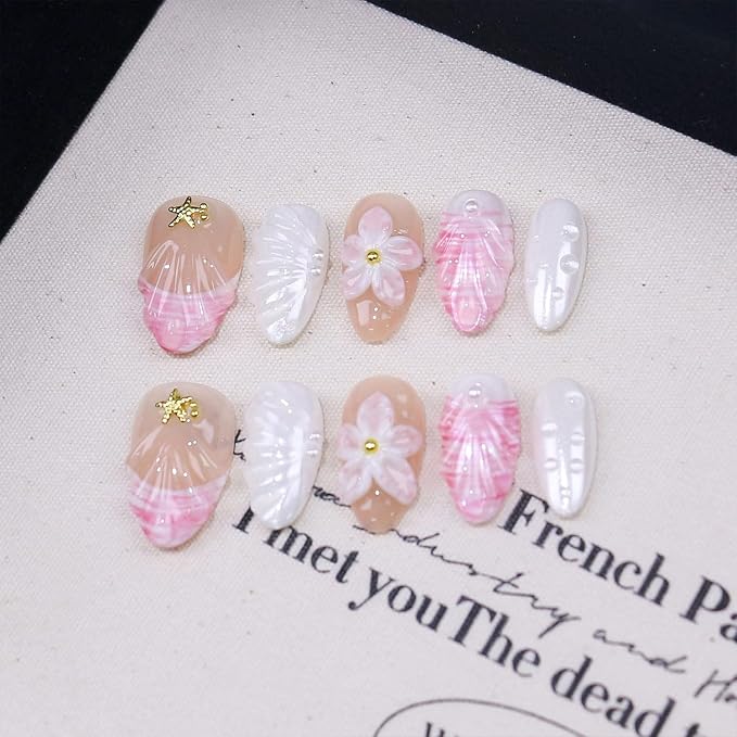 Handmade Almond Nails 31