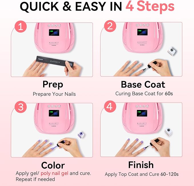 A5- nail lamp-Pink
