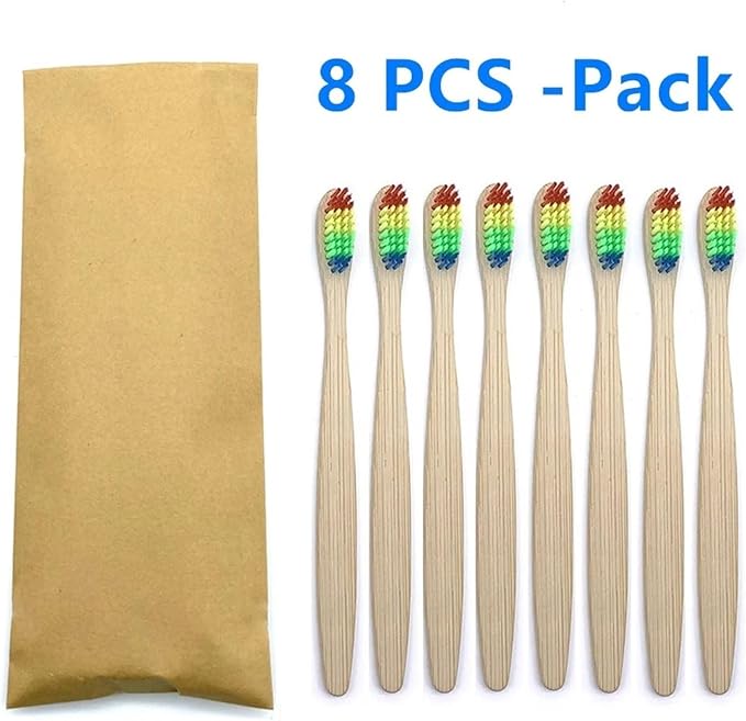 8pcs Rainbow Color