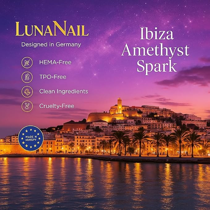 Ibiza Amethyst Spark Glitter