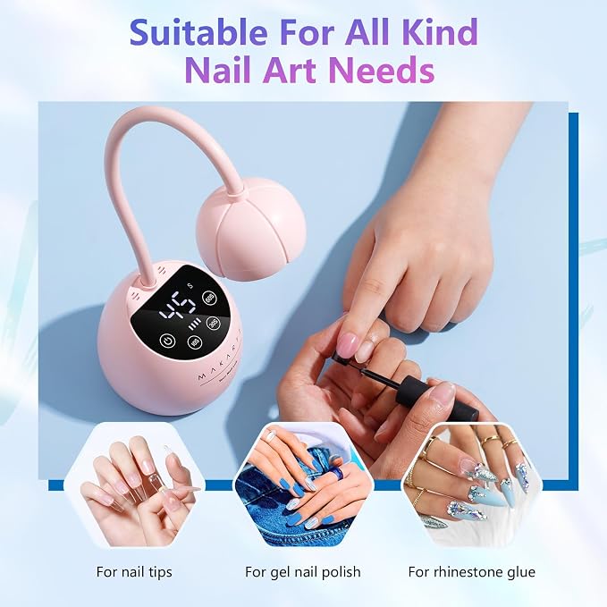 A4-uv nail lamp-Pink