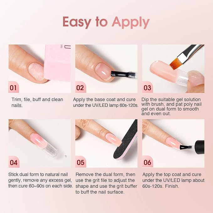 12 Colors Nude Poly Kit 03