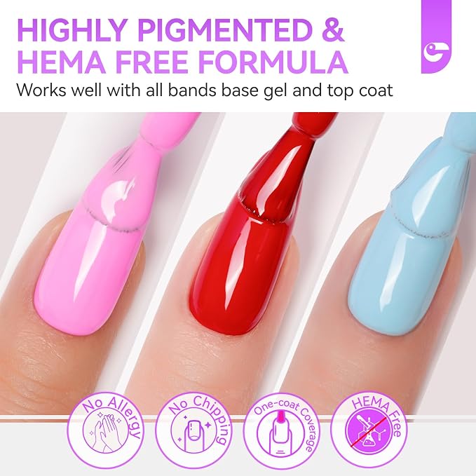 36 Colors Gel Nail PolishKit