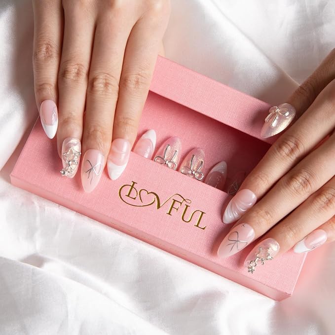Dazzling Star French Tip