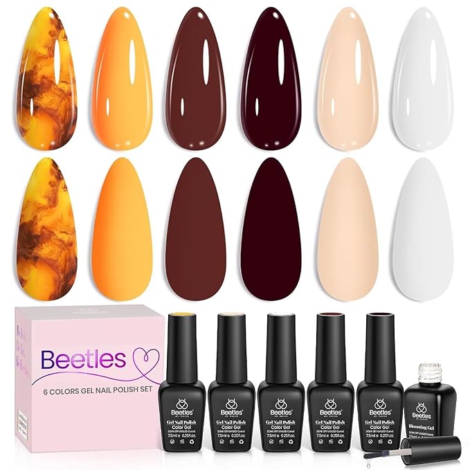 0-0-0-Nail Blooming Gel + 5 Color Gel