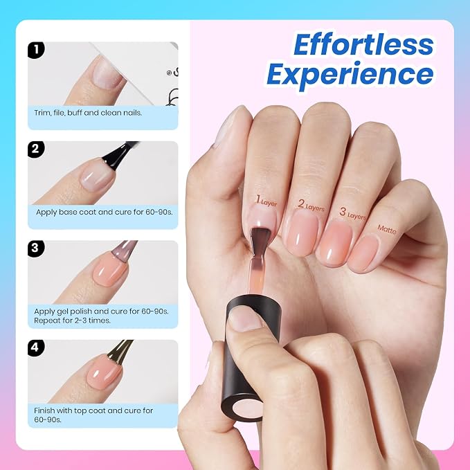 0-0-0 Deal Box Jelly Veil Gel Polish Set