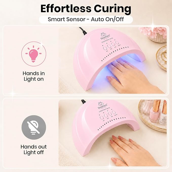 UV Nail Lamp for Hands & Feet Pink