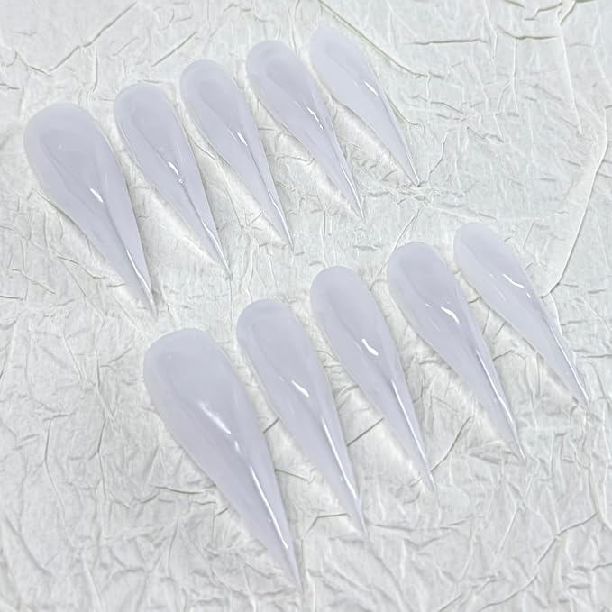 Milky White Long
