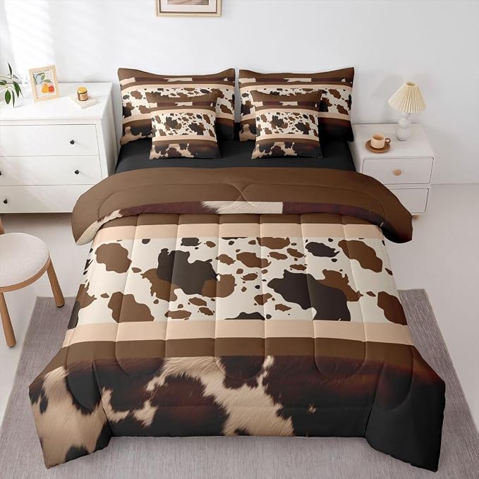 Brown, White, Black, Beige