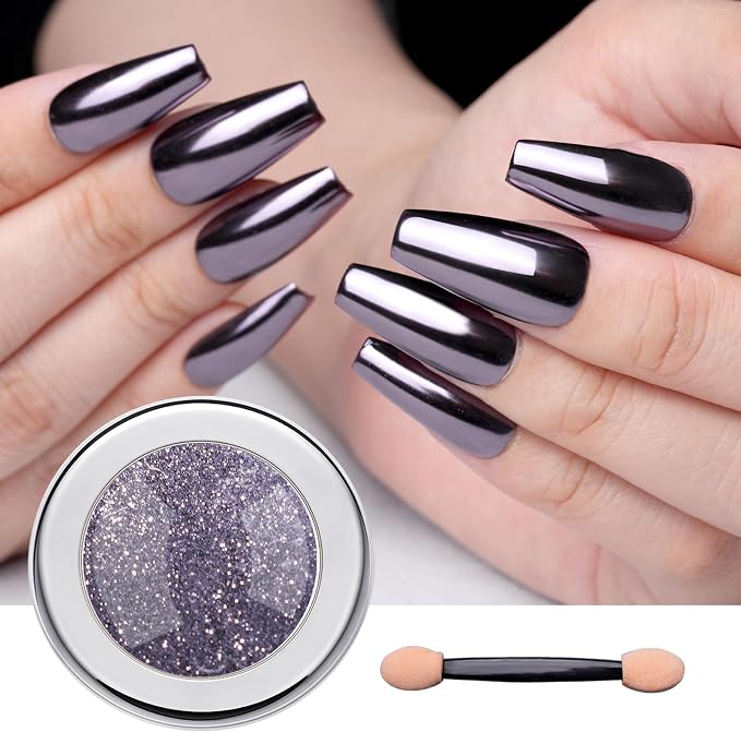 Silvery Black