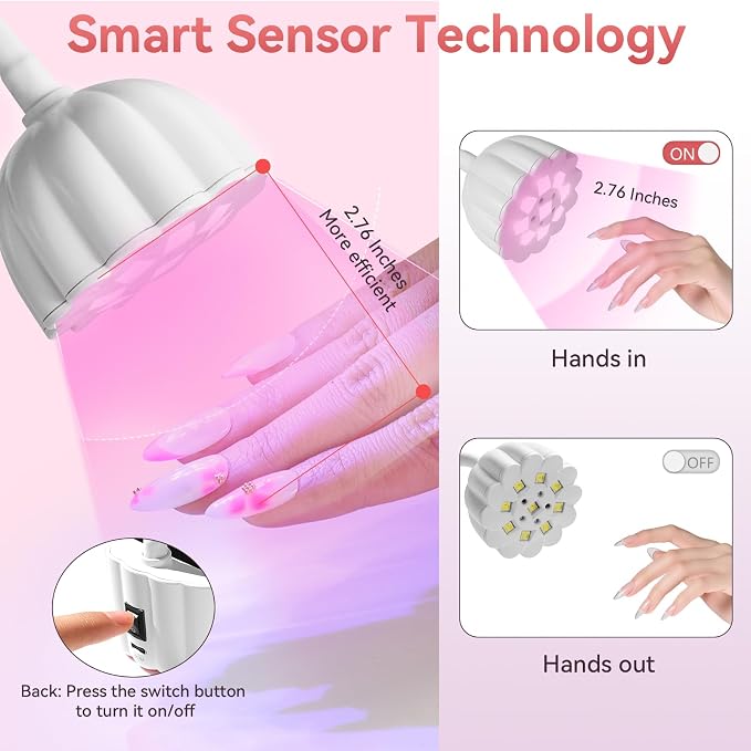 A05-UV nail light-White
