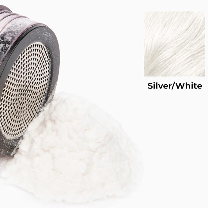 Silver/White