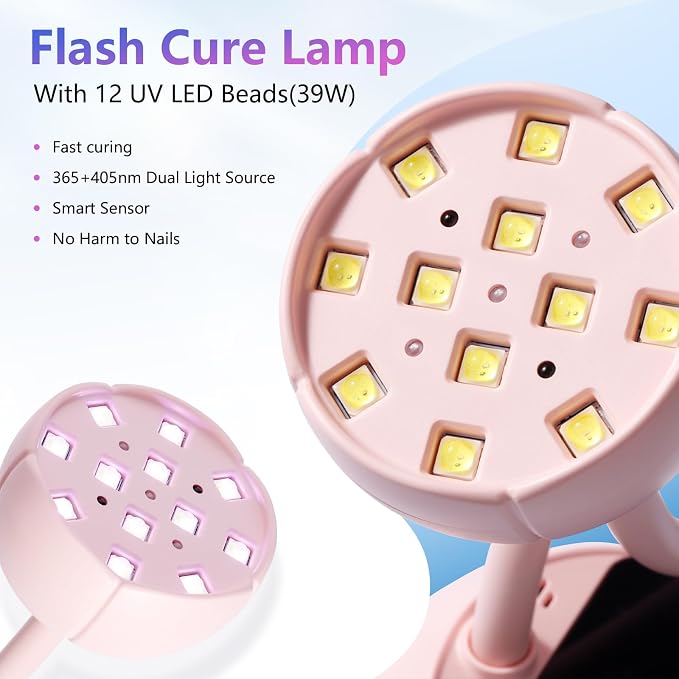 A4-uv nail lamp-Pink