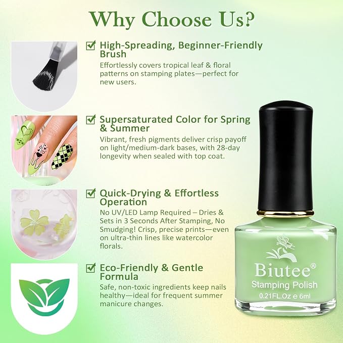 12 Colors stamping polish