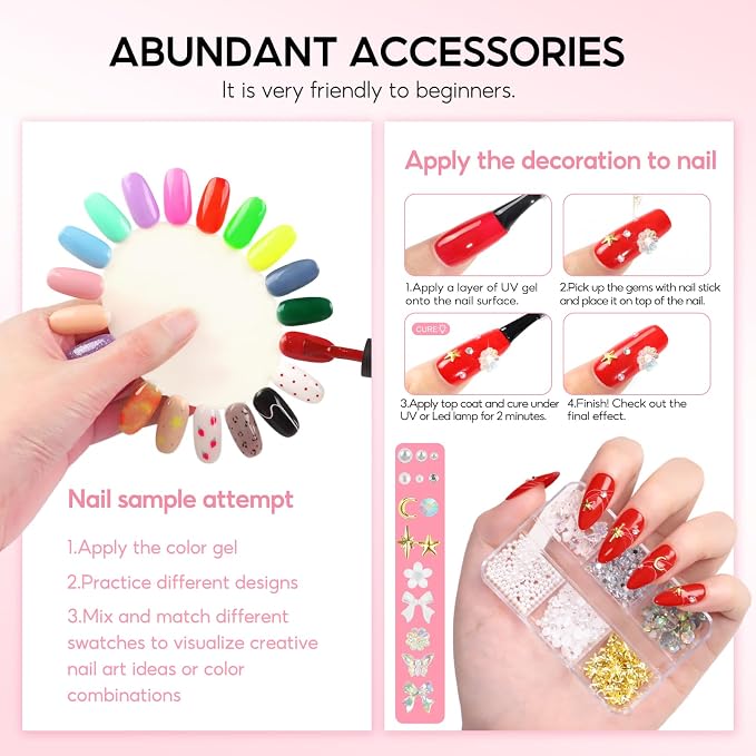 60 Bottles Gel Nail Polish Kit (Collection 2)