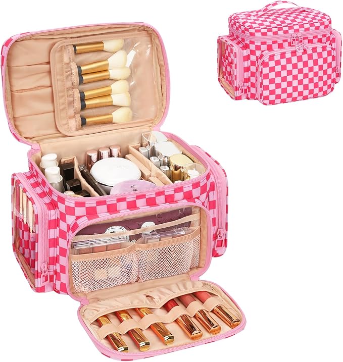 04-Hotpink Checkerboard