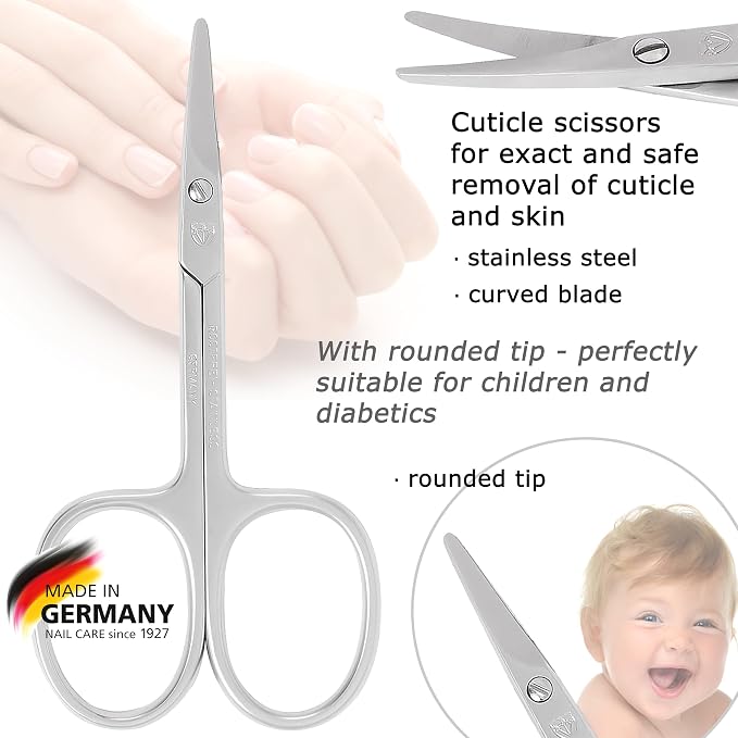 Cuticle Scissors - Round Tips