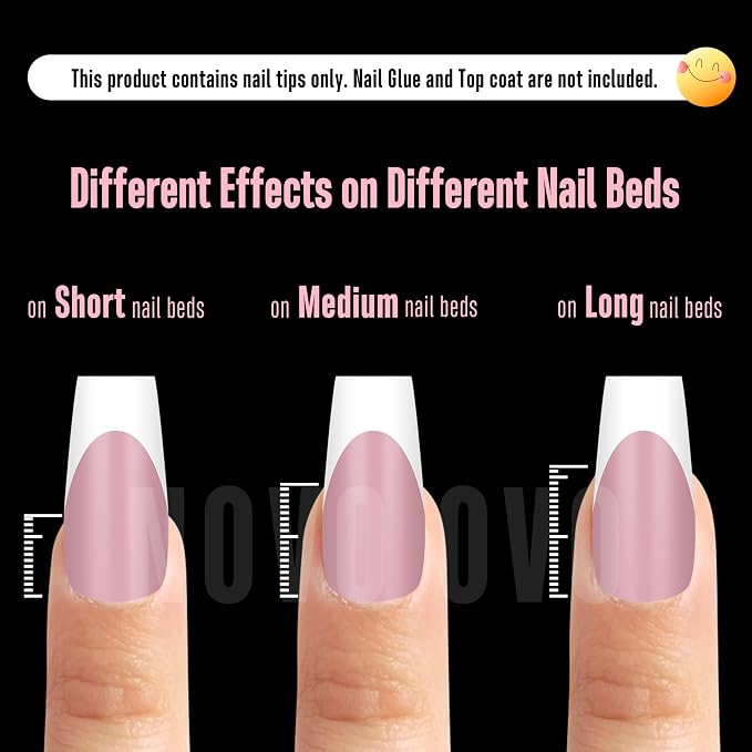 Coffin White French Tip Berry Pink