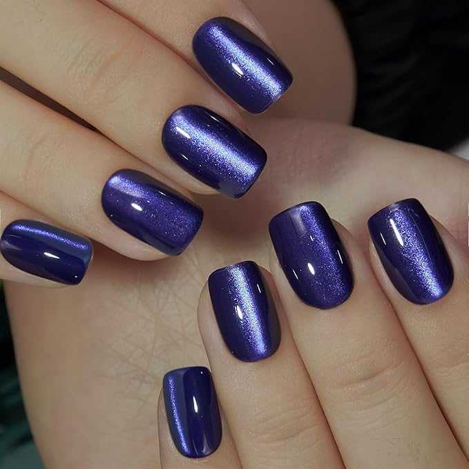 Purple Strip Cat Eye