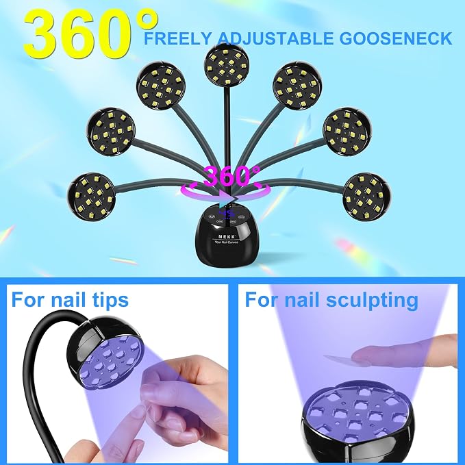 A-nail lamp-black